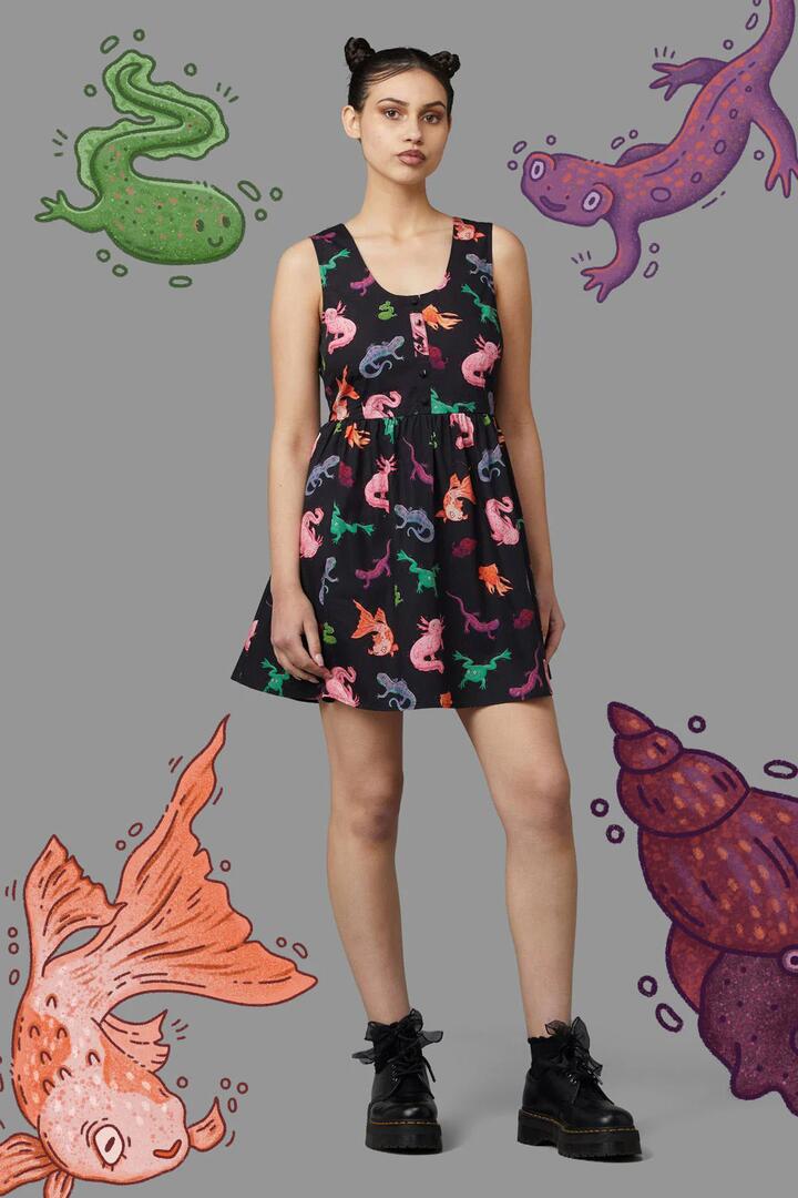 Image of Dresses. Productname: Pond Life Dress in Multi colour by brand - Black Friday