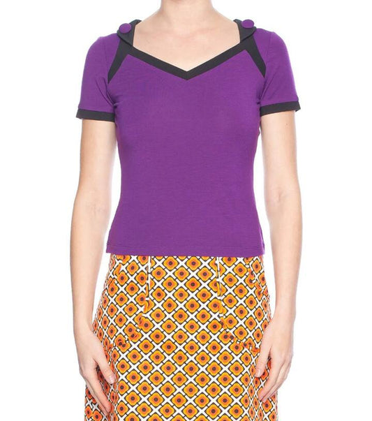 Image of a model wearing Tops. Productname: D'Amour Top in White colour by brand - Revival