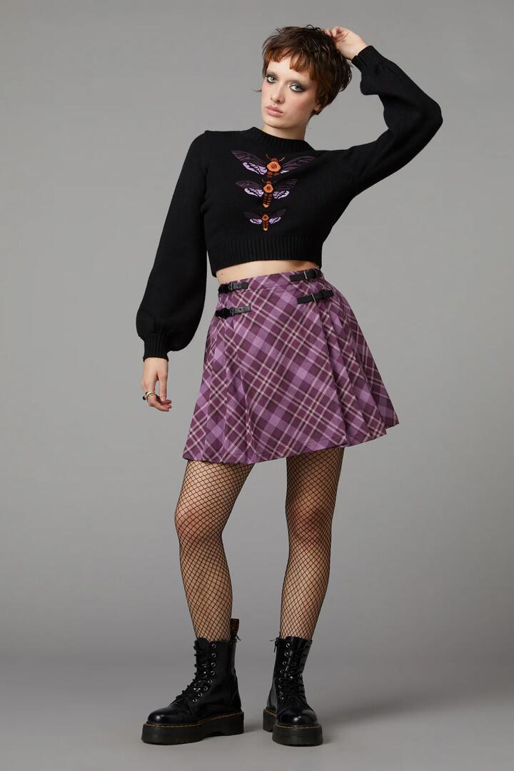Image of a model wearing Skirts. Productname: Apothecary Skirt in Multi colour by brand - Black Friday