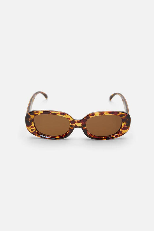 Image of Sunglasses. Productname: Oval Sunglasses in Tort colour by brand - Princess Highway