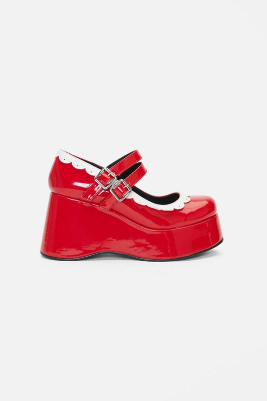 Image of Footwear. Productname: Lolita Shoes in Red colour by brand - Black Friday