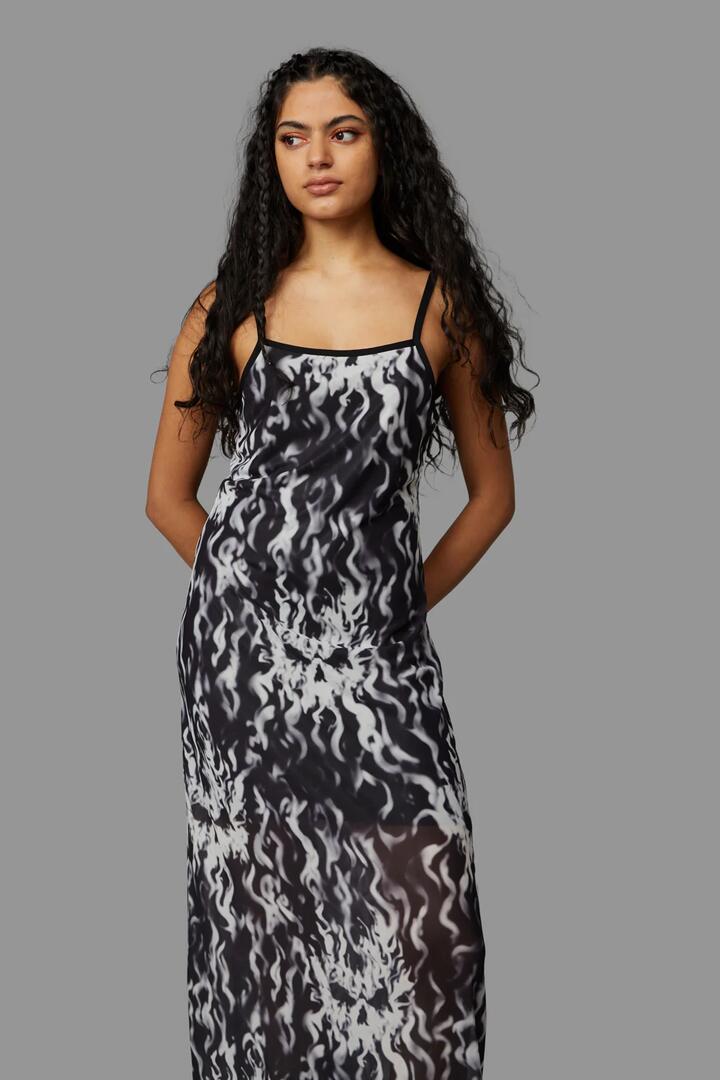 Image of Dresses. Productname: Up In Flames Dress in Black colour by brand - Black Friday