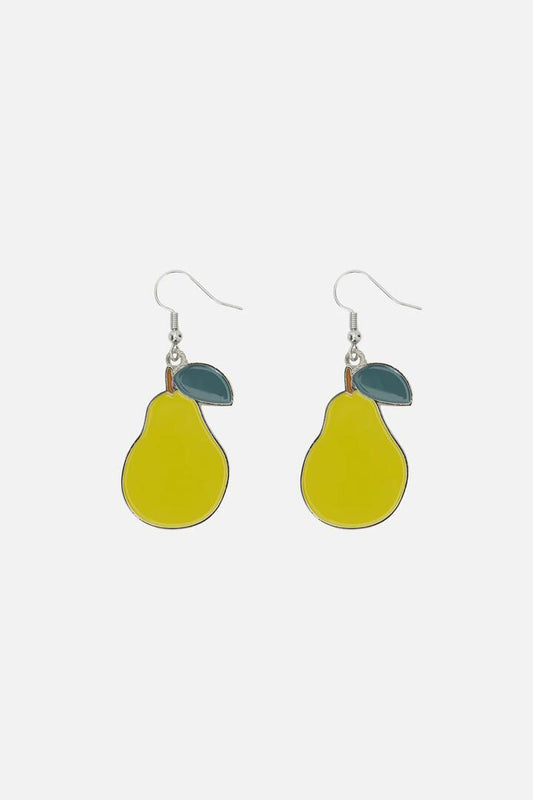 Image of Earrings. Productname: Pear Earrings in Yellow colour by brand - Princess Highway
