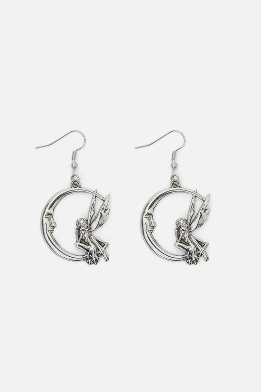 Image of Earrings. Productname: Sweet Fairy Earrings in Silver colour by brand - Dangerfield