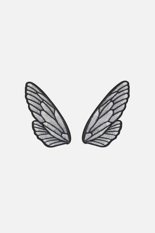 Image of Others. Productname: Wings Patch in Grey colour by brand - Black Friday