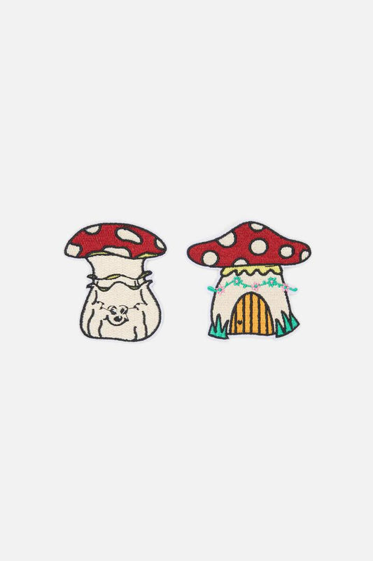 Image of Others. Productname: Mushroom Cottage Patch Set in Multi colour by brand - Black Friday