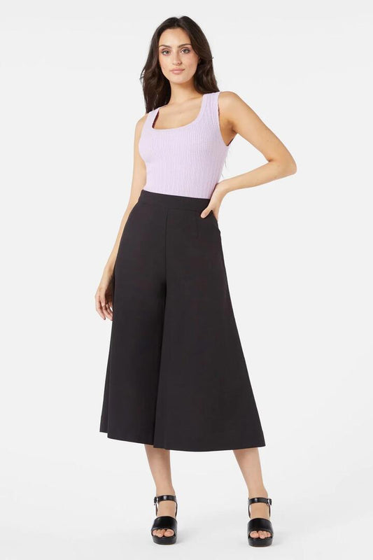 Image of a model wearing Skirts. Productname: Natasha Skort in Black colour by brand - Princess Highway