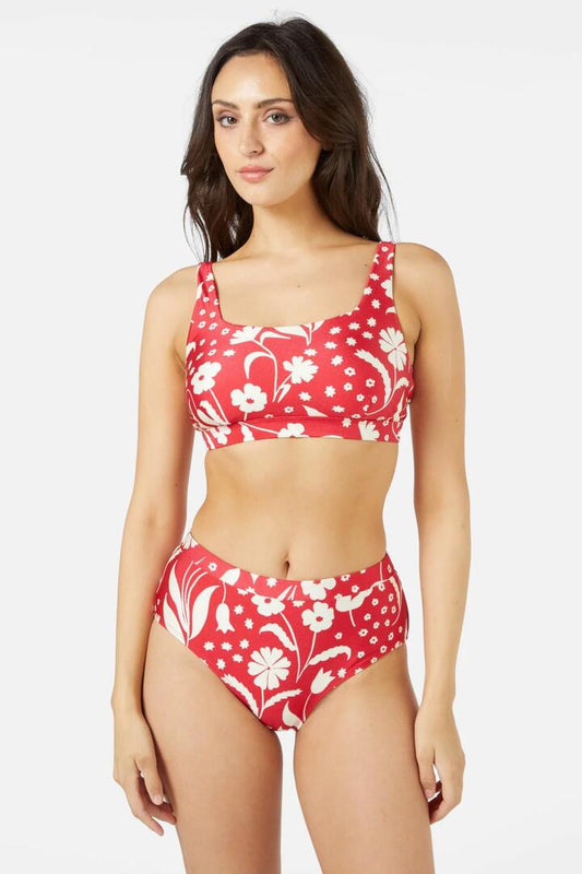 Image of Swimwear. Productname: Irene Bikini Top in Cherry colour by brand - Princess Highway