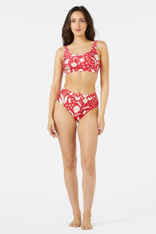 Image of Swimwear. Productname: Irene Bikini Bottom in Cherry colour by brand - Princess Highway
