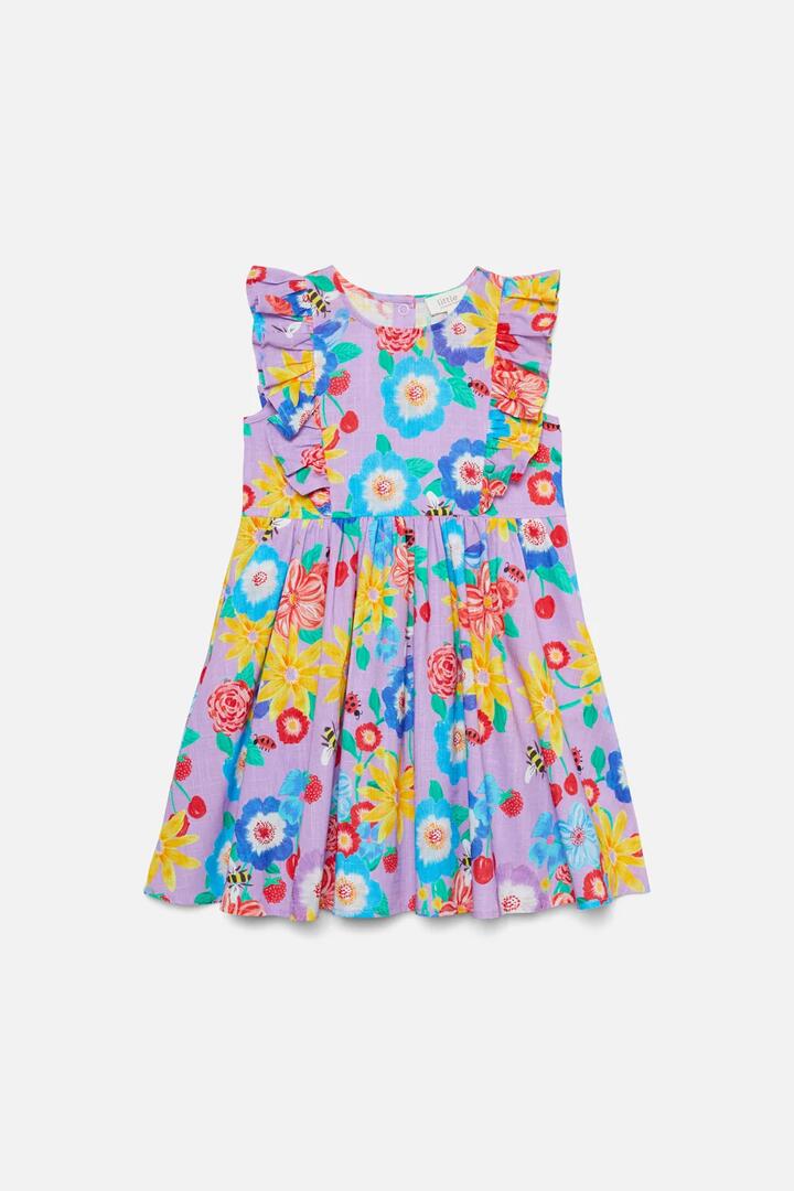 Image of Dresses. Product name - Periwinkle Kids Dress in Lilac colour by brand - Princess Highway Kids