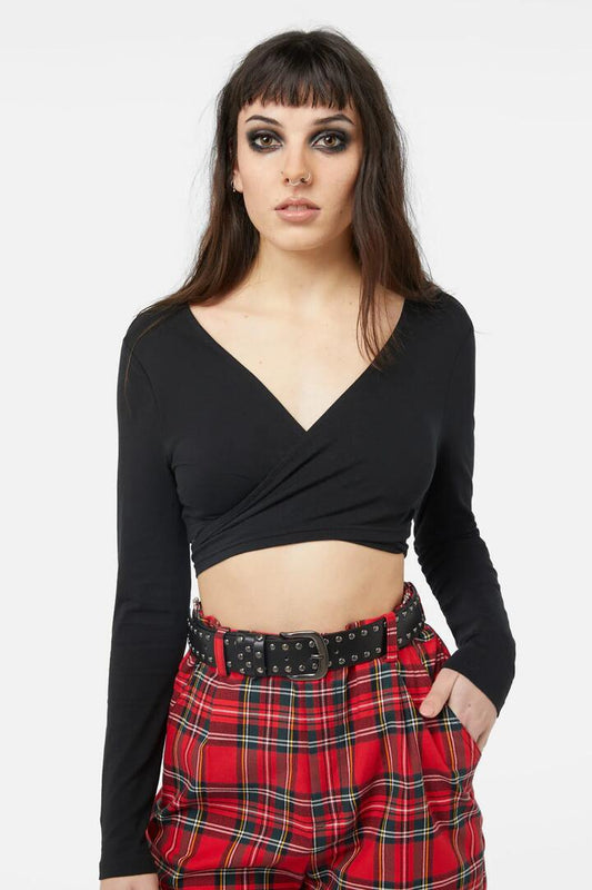 Image of Accessories. Productname: Stud Belt in Black colour by brand - Dangerfield