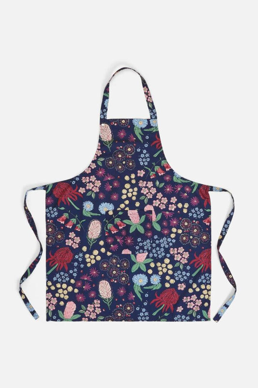 Image of Others. Productname: Bouquet Apron in Navy colour by brand - Princess Highway