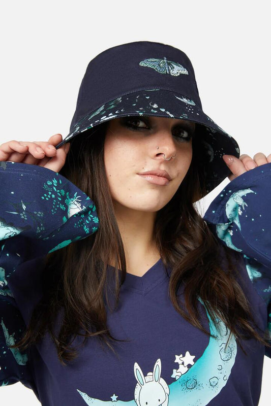 Image of Hats. Productname: Luna Hat in Navy colour by brand - Black Friday