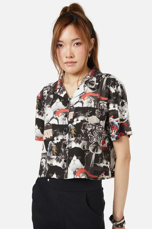 Image of Blouses. Productname: Anakitty Blouse in Black colour by brand - Black Friday