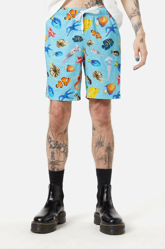 Image of Others. Productname: Oceanic Trunk in Blue colour by brand - Dangerfield