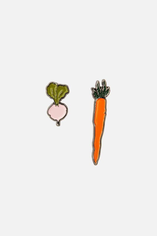Image of Jewelry. Productname: Veggie Garden Pin Set in Multi colour by brand - Princess Highway