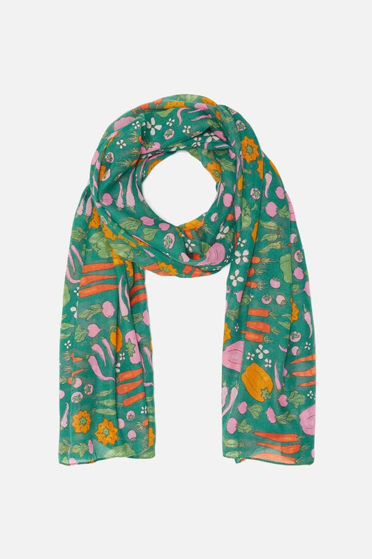 Image of Accessories. Productname: Veggie Patch Scarf in Green colour by brand - Princess Highway