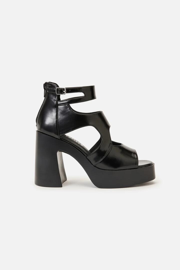 Image of Heels. Productname: Come With Me Heel in Black colour by brand - Dangerfield
