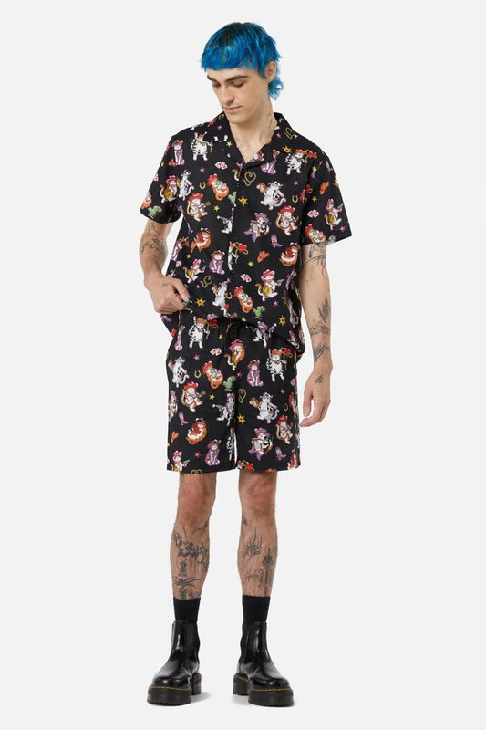 Image of Others. Productname: Meowdy Trunk in Black colour by brand - Dangerfield