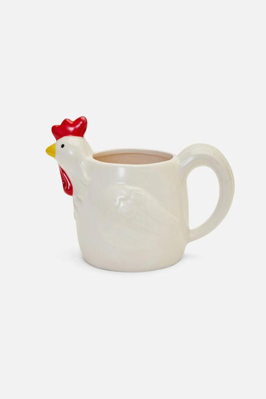 Image of Kitchen & Dining. Productname: Rooster Mug in White colour by brand - Dangerfield