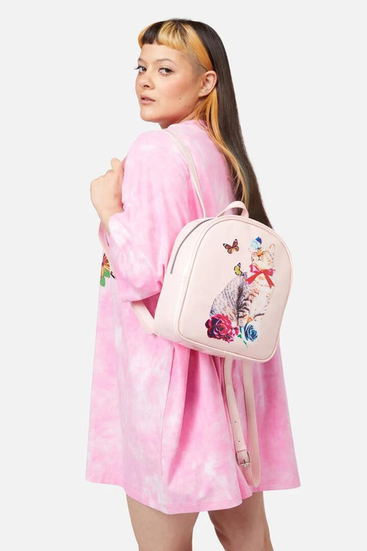 Image of Bags. Productname: Kitsch Kitties Bag in Pink colour by brand - Dangerfield