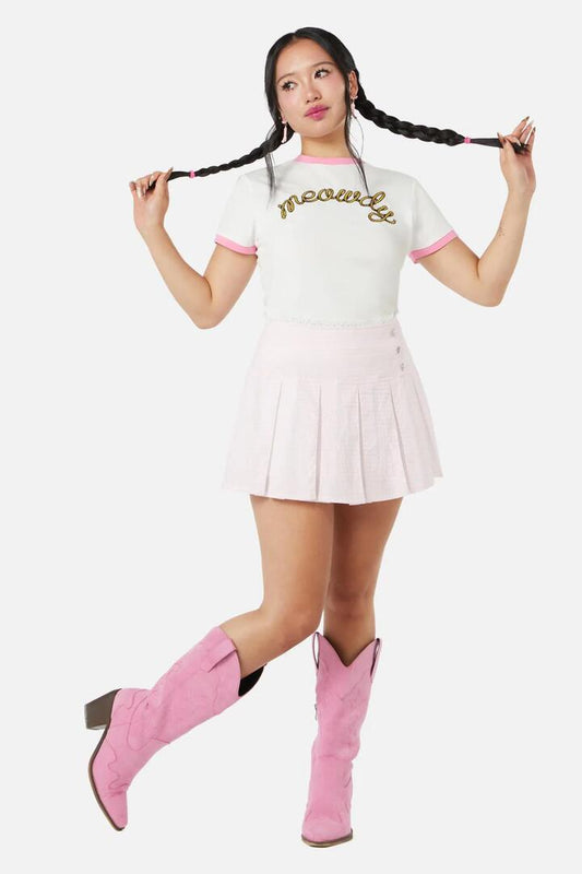 Image of Boots. Productname: Outlaw Western Boot in Pink colour by brand - Dangerfield