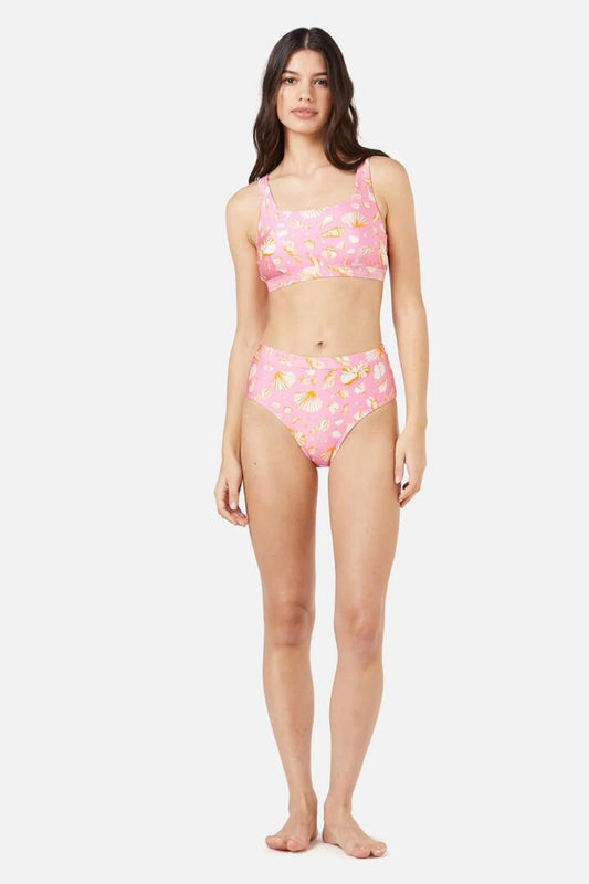 Image of Swimwear. Productname: Sea Shells Bikini Bottom in Pink colour by brand - Princess Highway