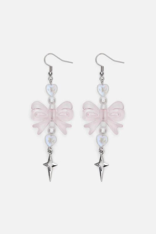Image of Earrings. Productname: Sweet Bow Earrings in Multi colour by brand - Princess Highway