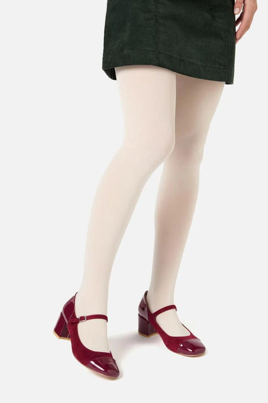 Image of Flats. Productname: Plum Two Fabric Mary Jane in Plum colour by brand - Princess Highway
