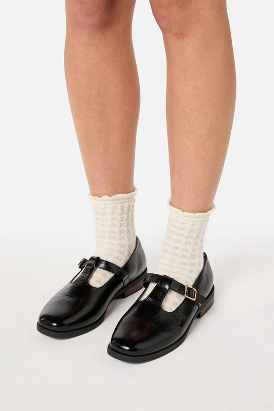 Image of Footwear. Productname: Black T Bar Shoe in Black colour by brand - Princess Highway