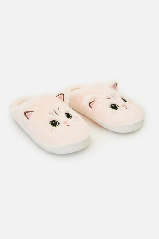 Image of Others. Productname: Cat Slippers in Pink colour by brand - Dangerfield