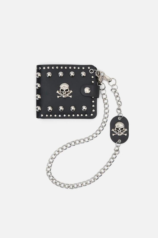 Image of Bags. Productname: Punk Wallet & Chain in Black colour by brand - Black Friday
