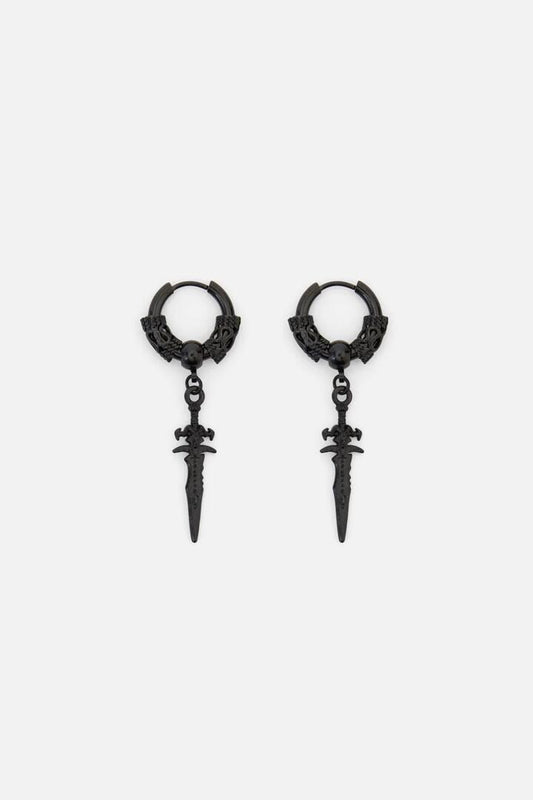 Image of Charms. Productname: Sword Charm Sleepers in Black colour by brand - Black Friday