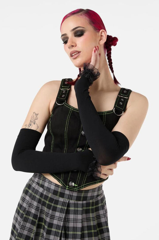 Image of Accessories. Productname: Black Arm Stockings in Black colour by brand - Black Friday