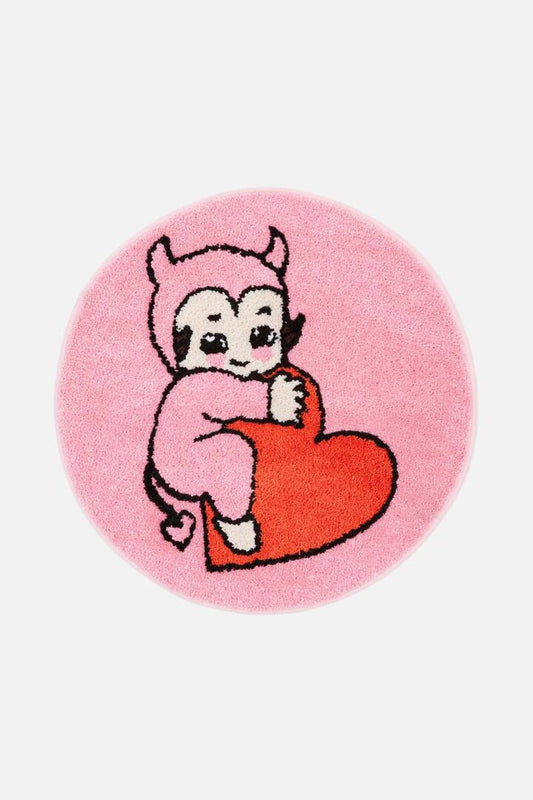 Image of Others. Productname: Love Found Rug in Pink colour by brand - Dangerfield