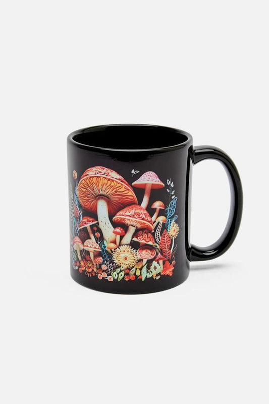 Image of Kitchen & Dining. Productname: Mushroom Mug in Black colour by brand - Black Friday