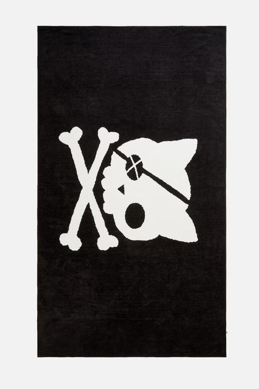 Image of Others. Productname: Kitty Riot Beach Towel in Black colour by brand - Black Friday