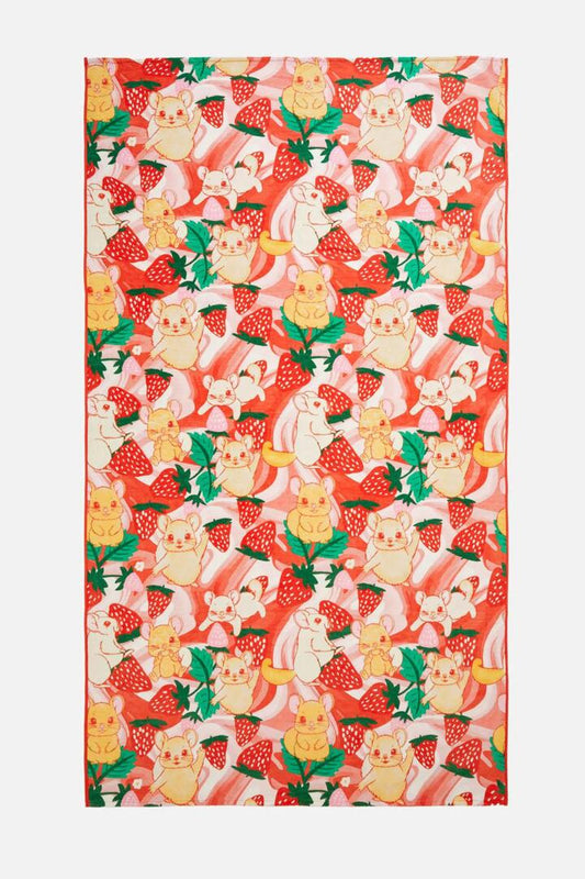 Image of Others. Productname: Ohmeohmy Beach Towel in Red colour by brand - Dangerfield