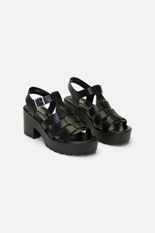 Image of Sandals. Productname: City Days Sandal in Black colour by brand - Dangerfield