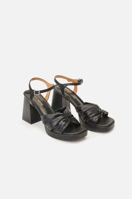 Image of Heels. Productname: Gloria Heel in Black colour by brand - Princess Highway