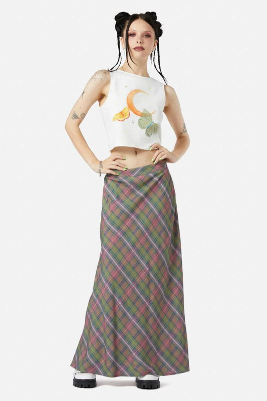 Image of a model wearing Skirts. Productname: Lola Skirt in Multi colour by brand - Black Friday