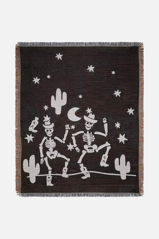Image of Blankets. Productname: Boothill Throw in Black colour by brand - Black Friday