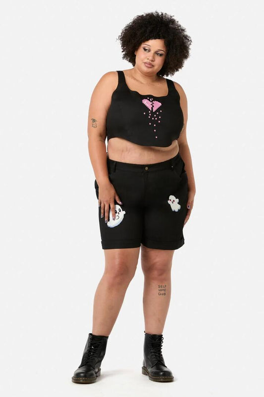 Image of Lingerie. Productname: Curve Ghostie Corset Top in Black colour by brand - Black Friday