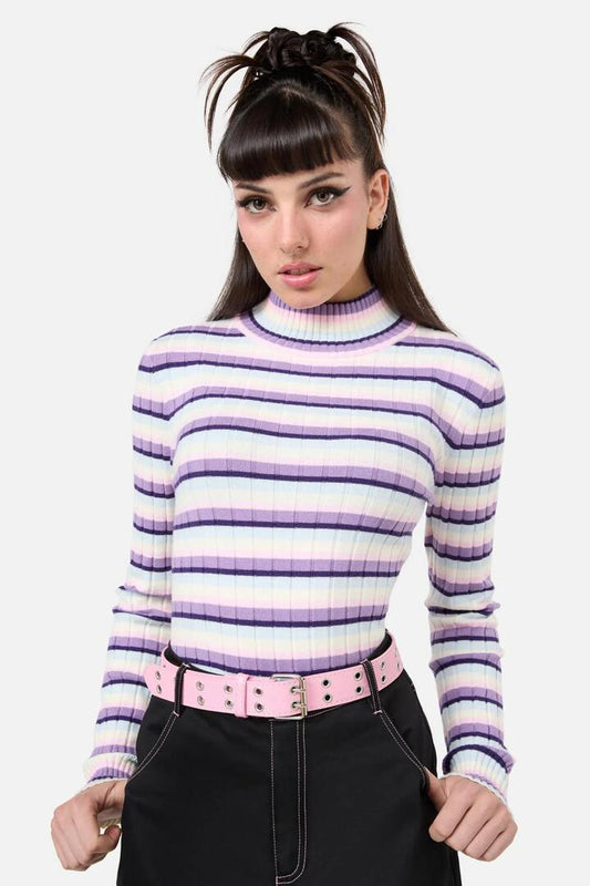 Image of Accessories. Productname: Pale Pink Eyelet Belt in Pale Pink colour by brand - Dangerfield
