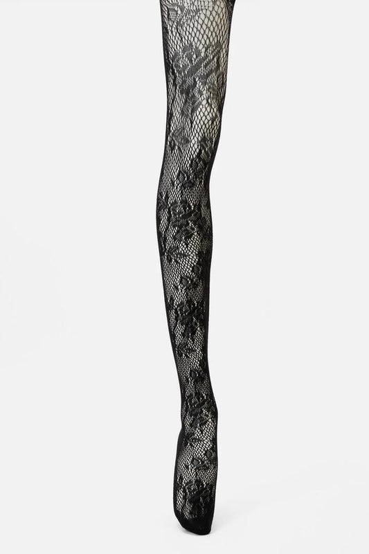 Image of Lingerie. Productname: Mesh Fishnet Tights in Black colour by brand - Black Friday