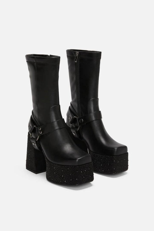 Image of Boots. Productname: Bratty Boot in Black colour by brand - Black Friday