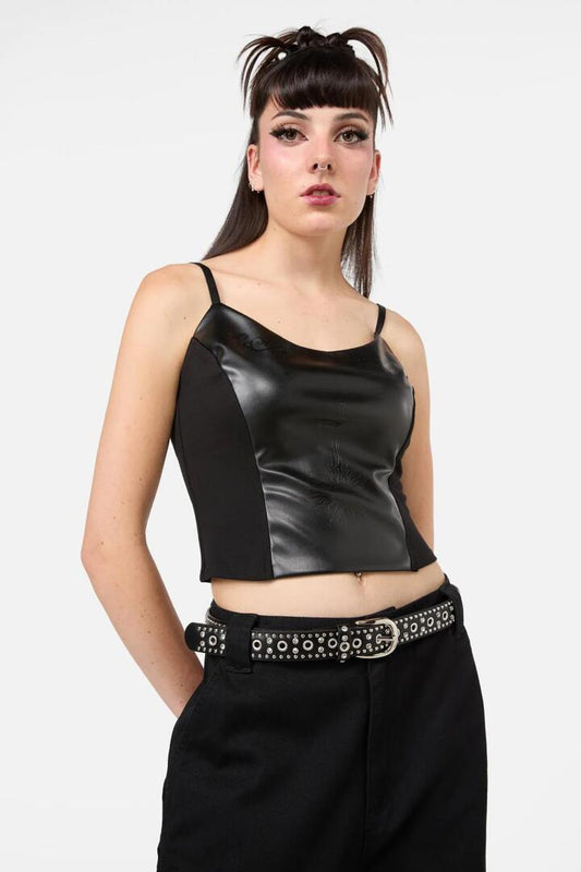 Image of Accessories. Productname: Stud & Sparkle Belt in Black colour by brand - Black Friday