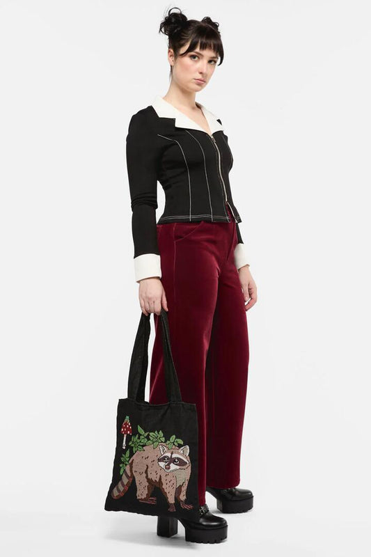 Image of Bags. Productname: Haus of Raccoon Tote in Black colour by brand - Dangerfield