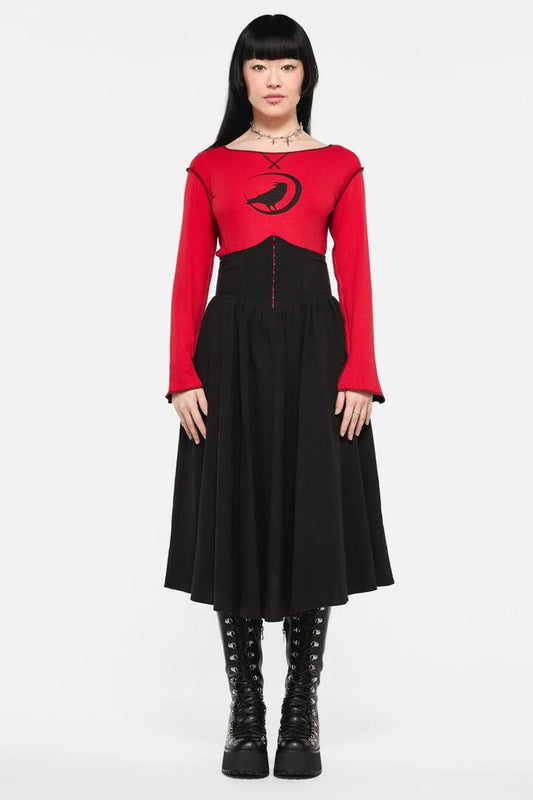 Image of Lingerie. Productname: Vampy Corset Skirt in Black colour by brand - Black Friday