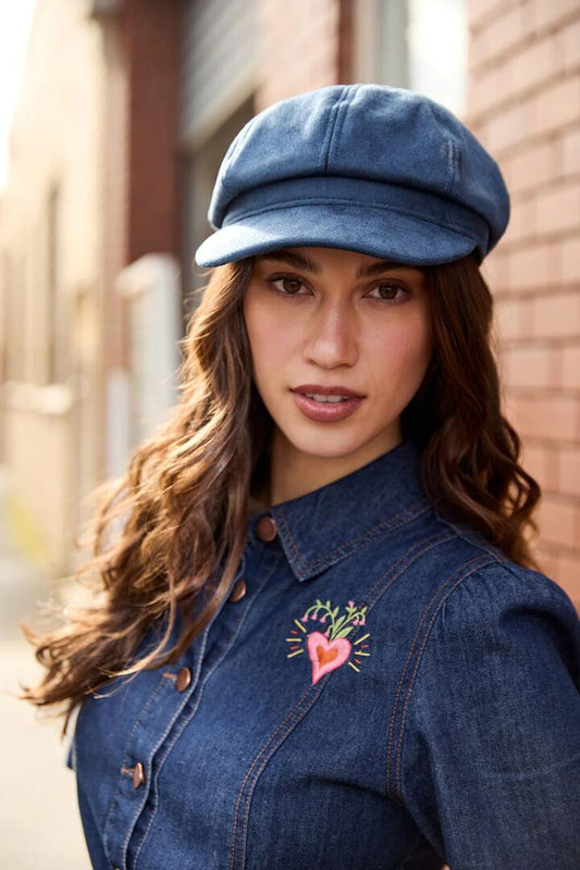 Image of Hats. Productname: Navy Page Hat in Navy colour by brand - Princess Highway